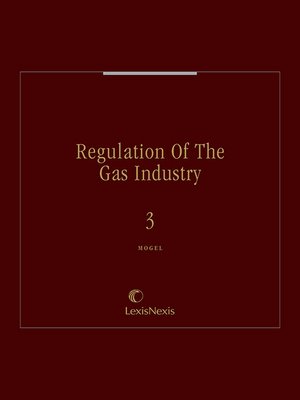 cover image of Regulation of the Gas Industry